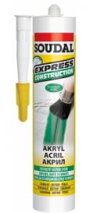 Etansanti si adezivi - Mastic acrilic Soudal Express 300 ml